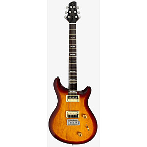 Sire Larry Carlton Q3 HH Mahogany 3 Way Gold Speed Knob, Tobacco Sunburst